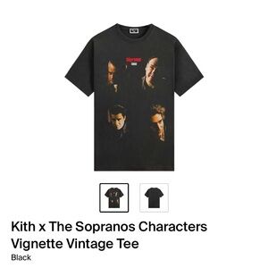 NWT - Kith x The Sopranos Black Vignette Tee